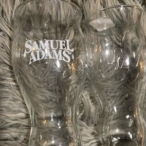 Samuel Adams beer glasses